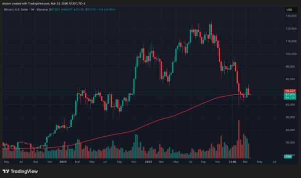 Биткоин снова упал ниже $68 000: медвежий рынок продолжается Биткоин снова упал ниже $68 000: медвежий рынок продолжается